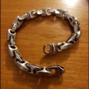 Stainless steel men's bracelet